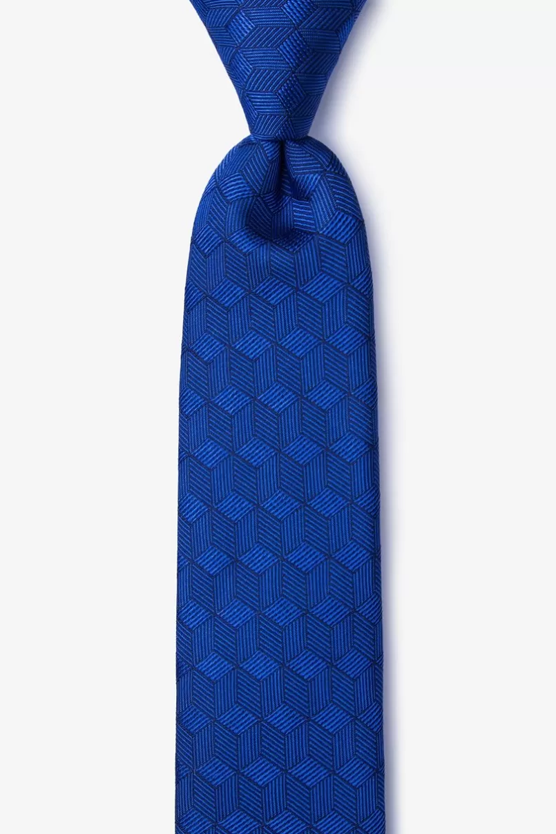 Ties Salt Skinny Tie Blue Cheap