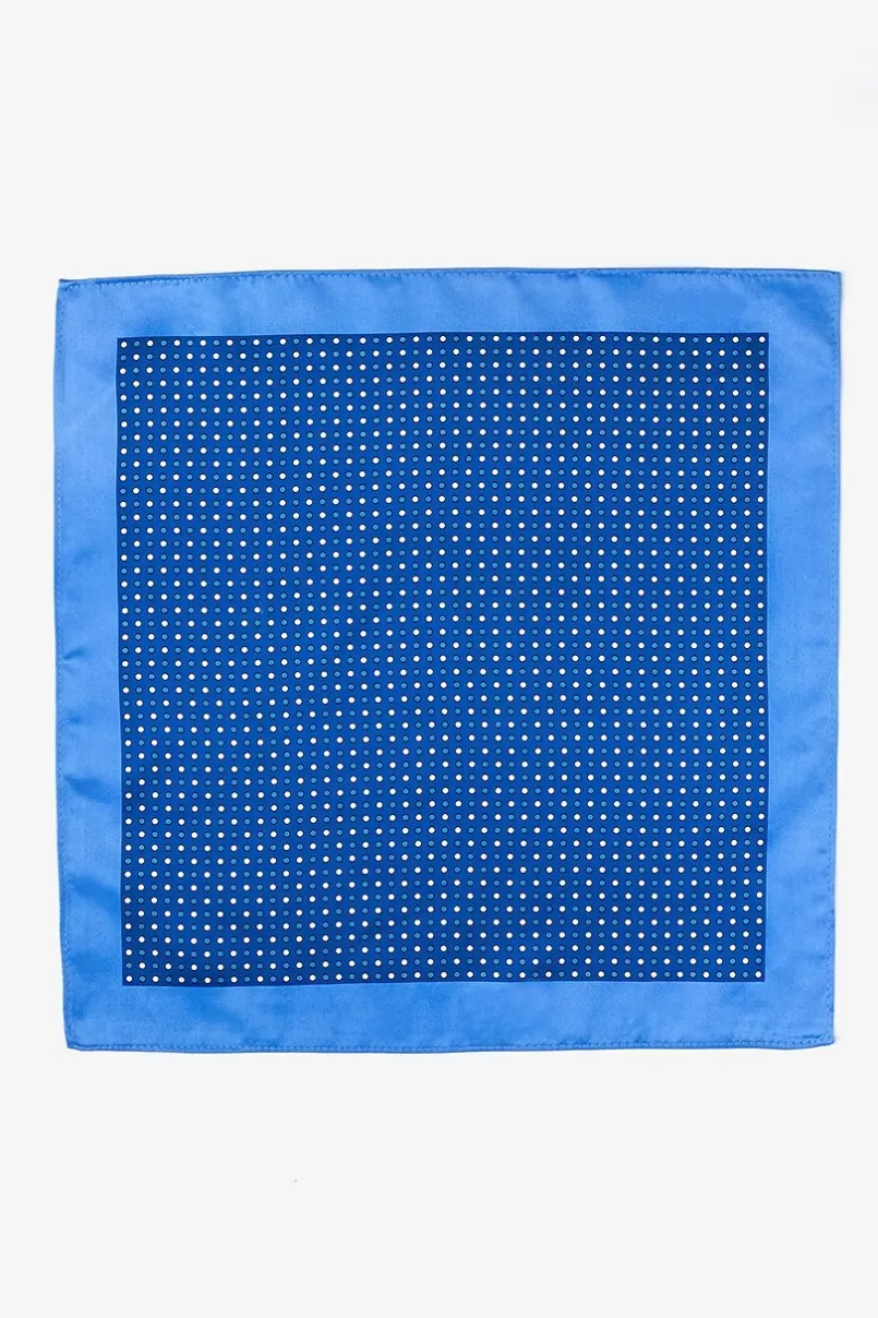 Ties Sammy Blue Pocket Square Clearance