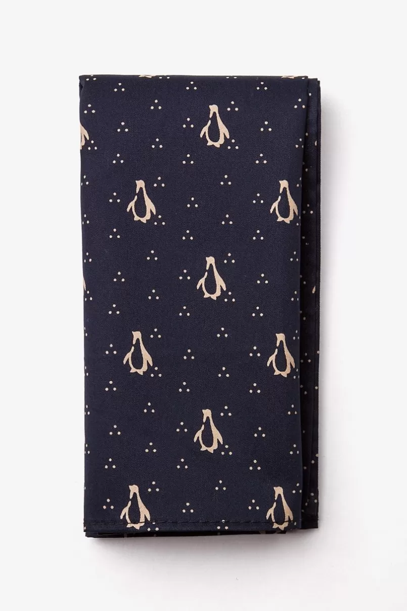 Ties San Diego Navy Blue Pocket Square Best