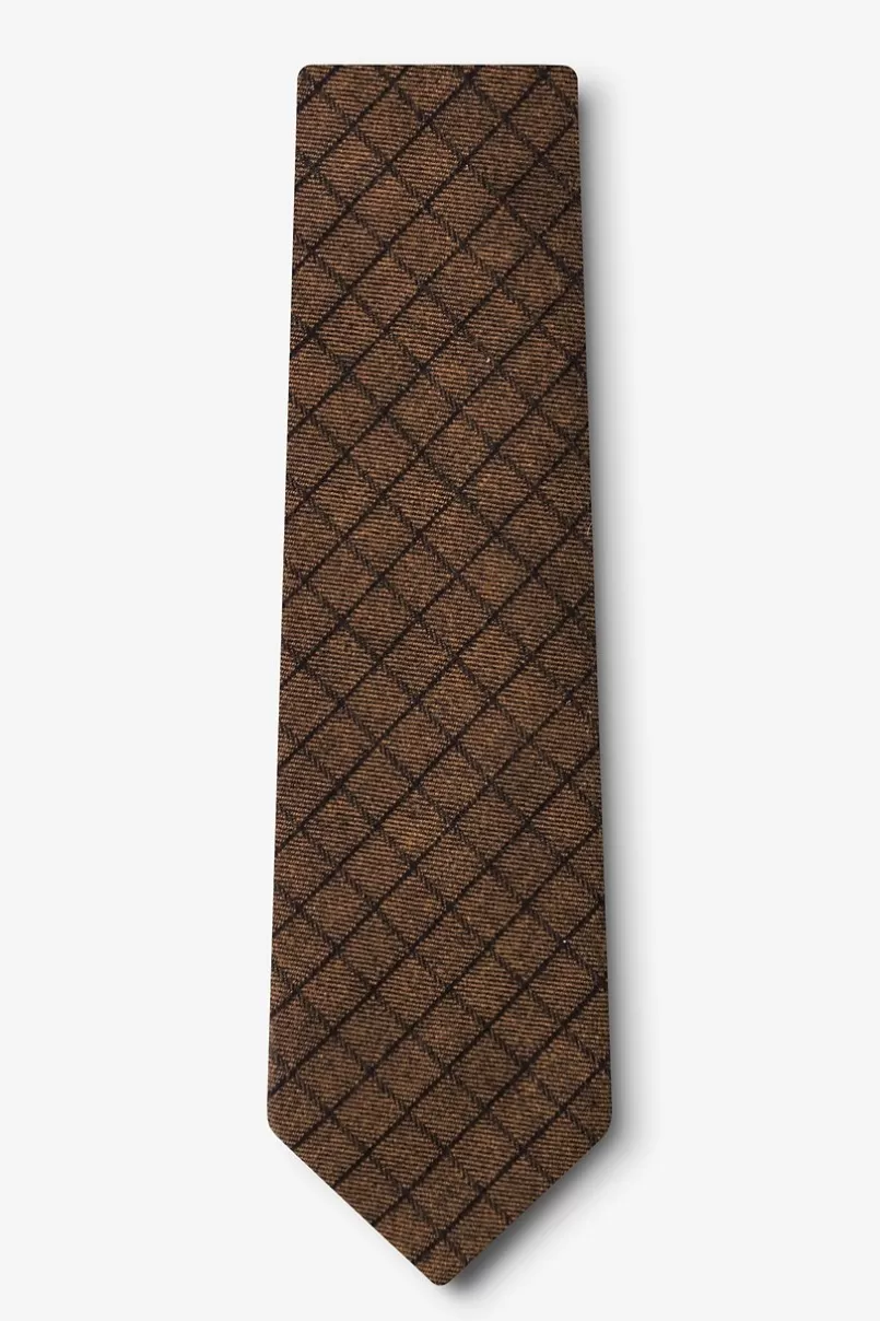 Ties San Luis Mustard Extra Long Tie Hot