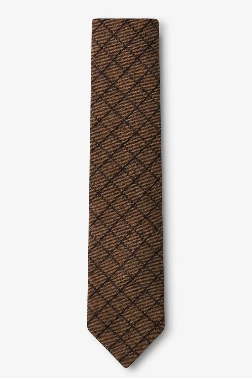 Ties San Luis Skinny Tie Mustard Best Sale