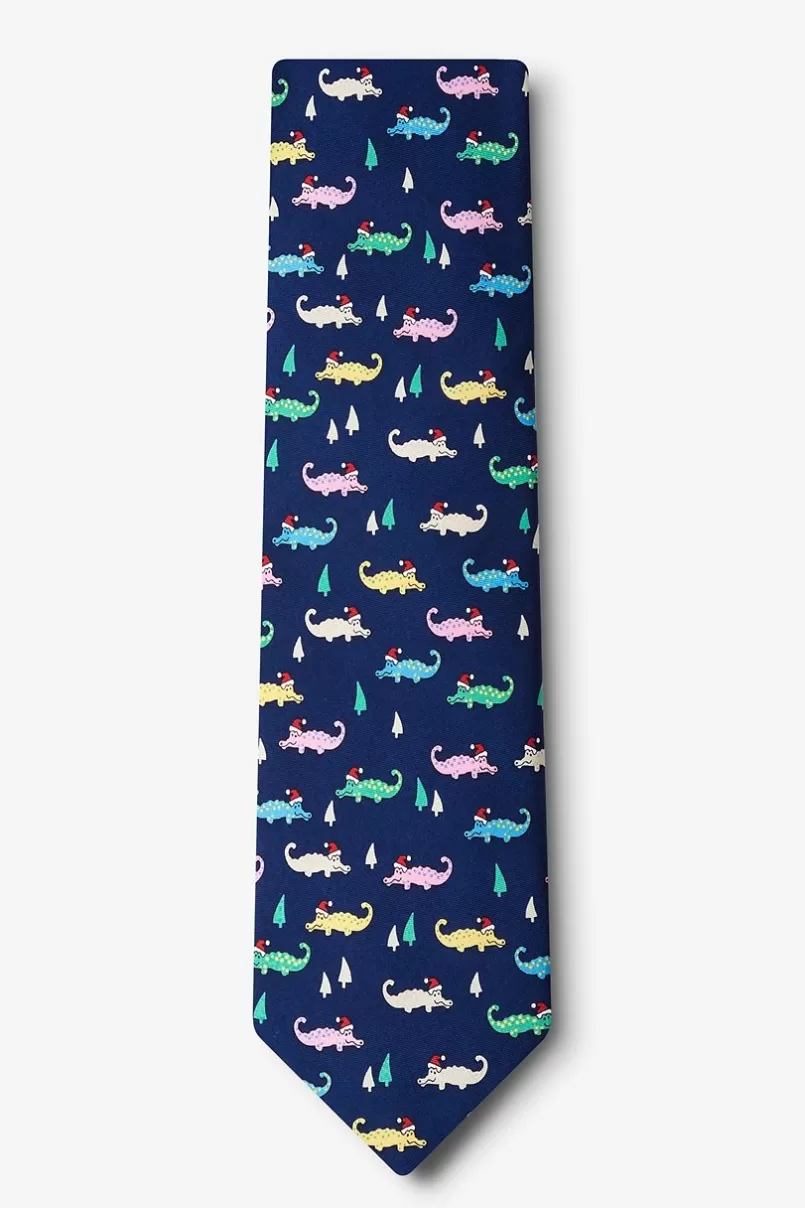 Ties Santa Gators Navy Blue Tie Cheap