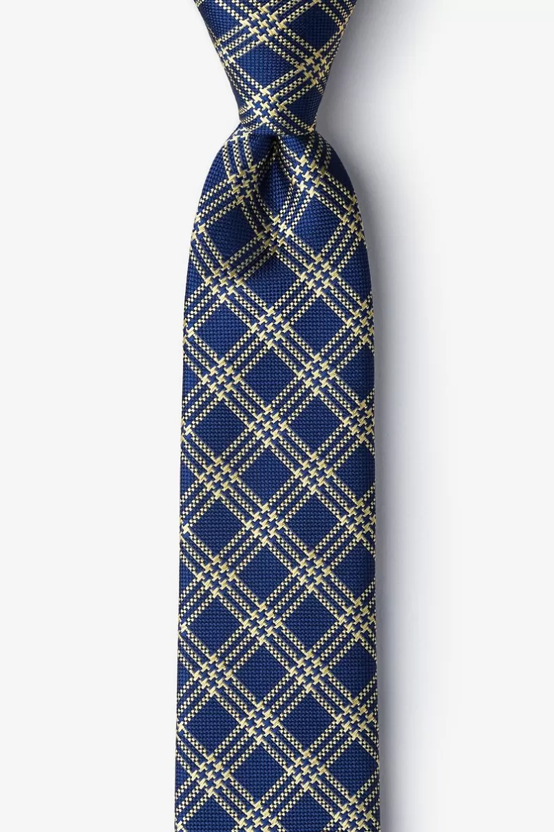 Ties Santorini Yellow Skinny Tie Store