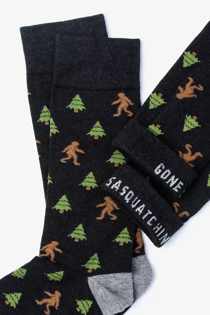 Ties Sasquatch | Big Foot Sock Black Hot