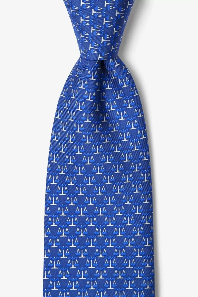 Ties Scales Of Justice Tie Blue Discount