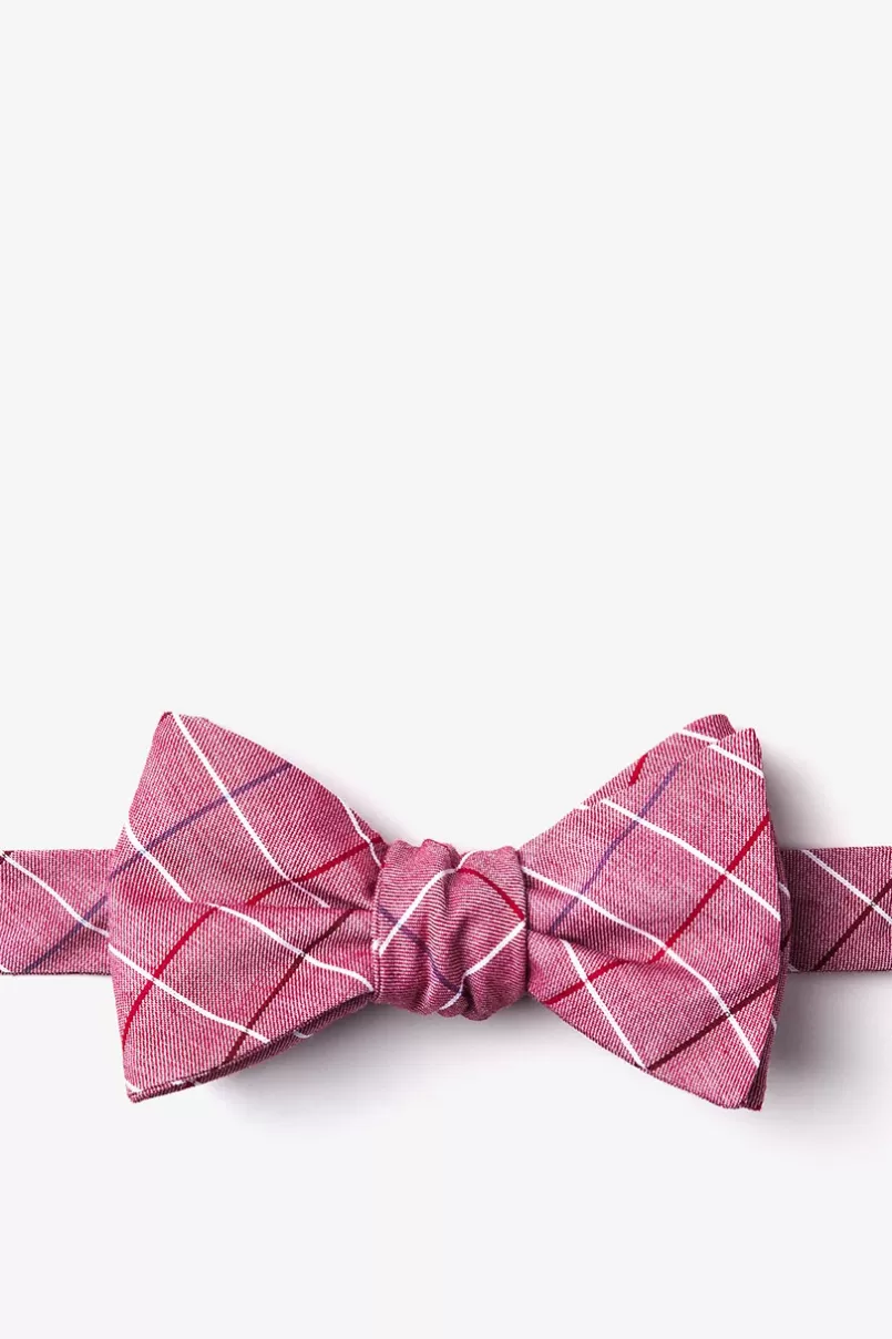 Ties Seattle Self-Tie Bow Tie Red Flash Sale