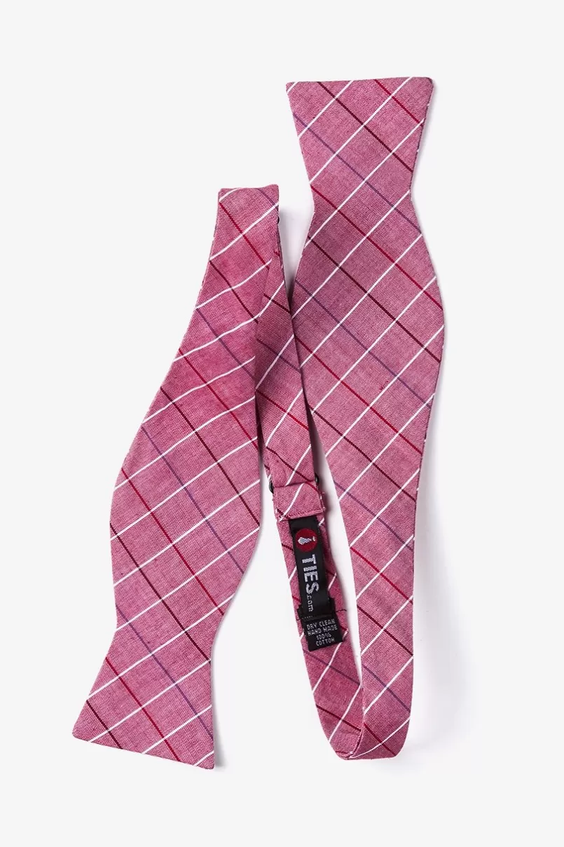 Ties Seattle Self-Tie Bow Tie Red Flash Sale