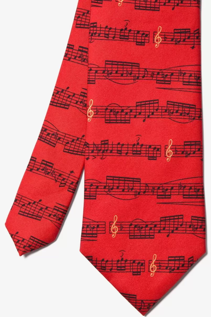 Ties Sheet Music Red Tie Flash Sale