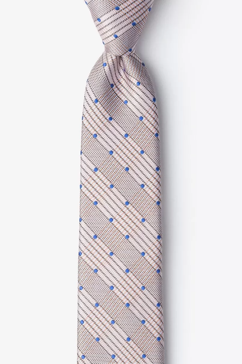 Ties Sicily Periwinkle Skinny Tie Cheap