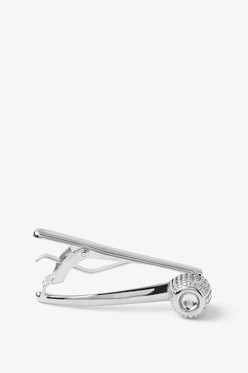 Ties Smoke Pipe Tie Bar Silver Online