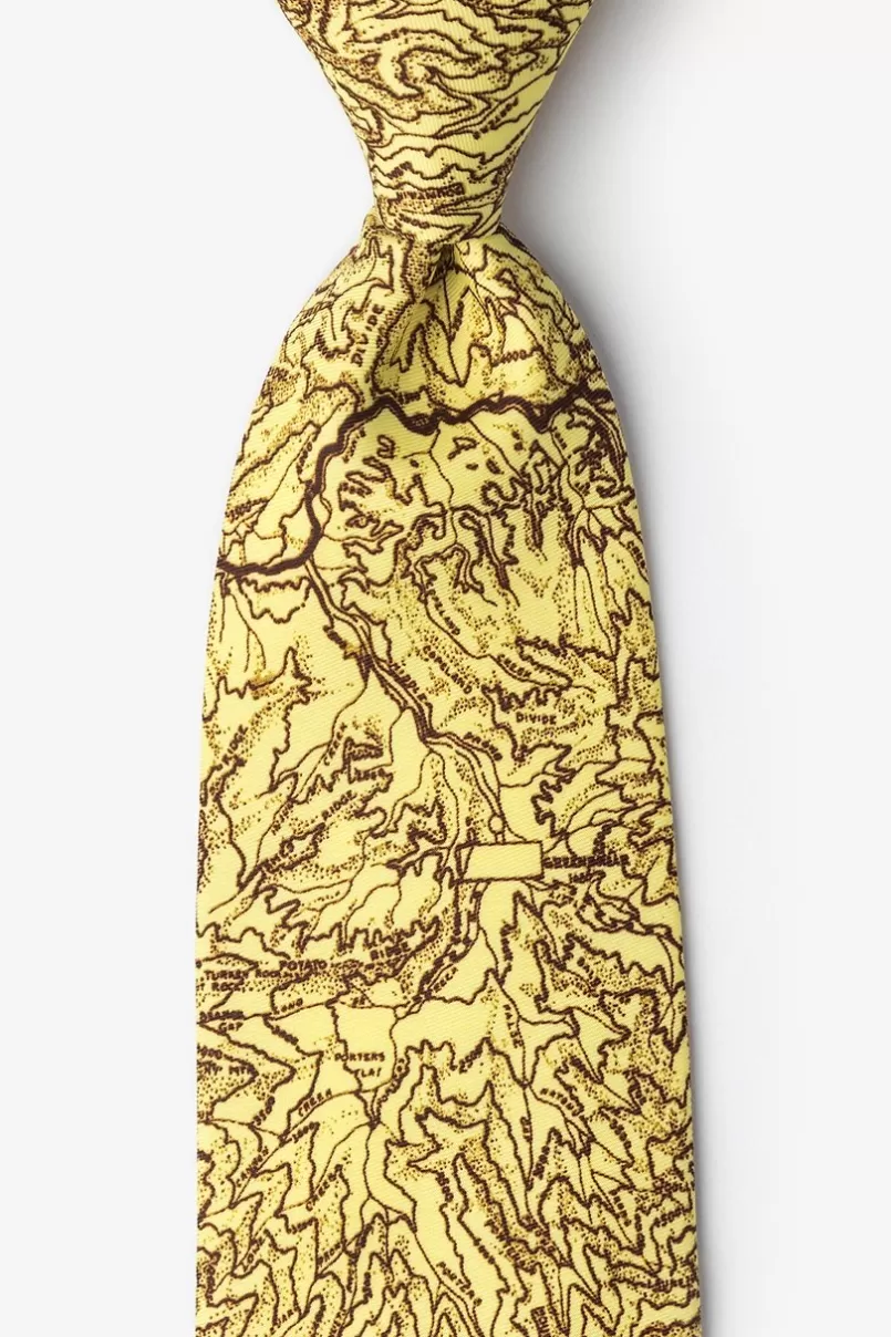 Ties Smokey Mountains Tie Yellow Sale