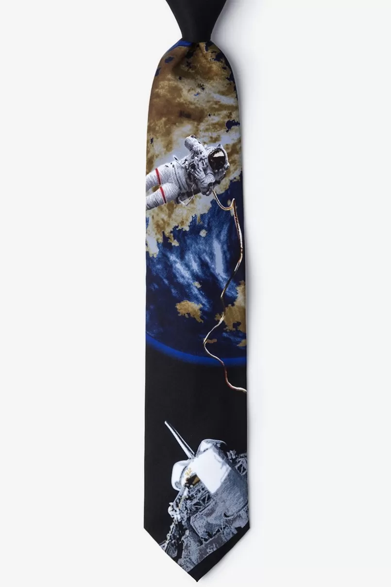 Ties Space Walk Black Tie Online