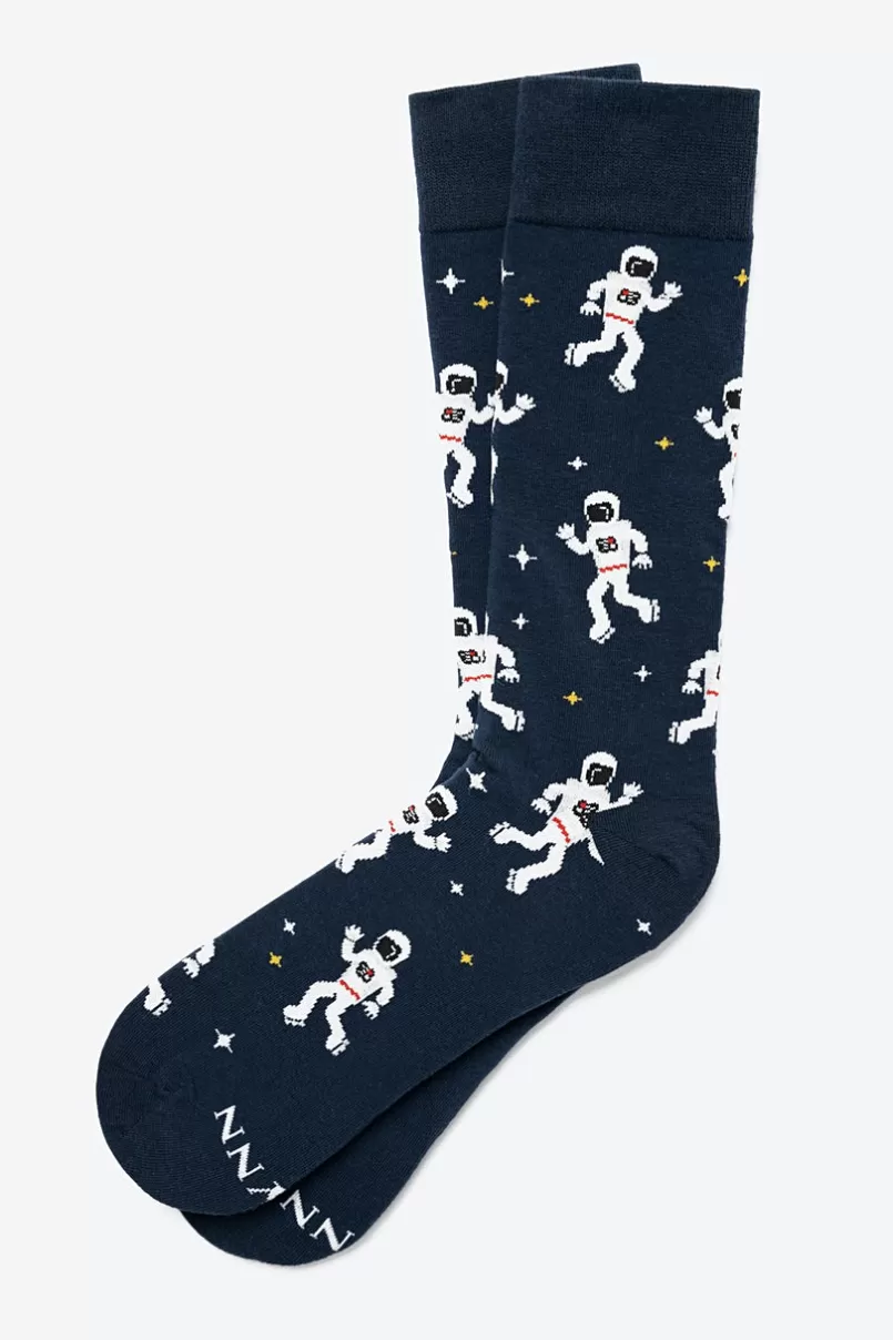 Ties Space Walker Navy Blue Sock NavyBlue Cheap