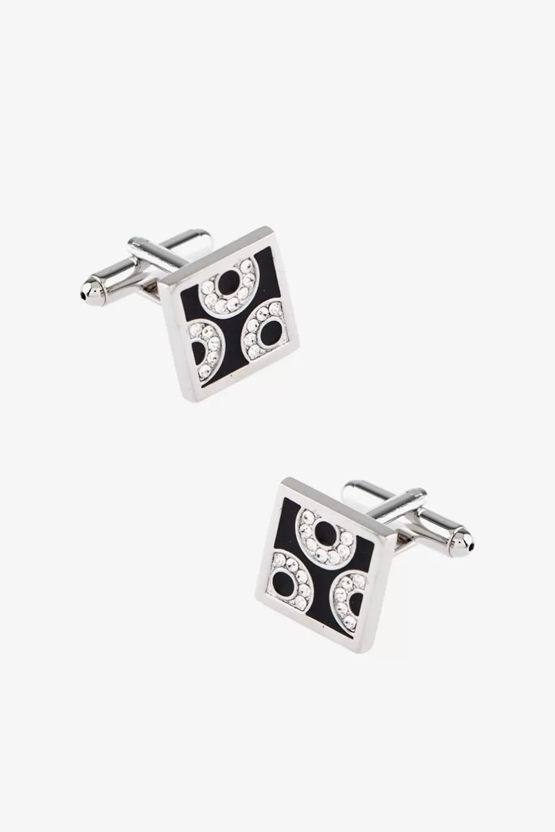 Ties Square Regal Black Cufflinks Store