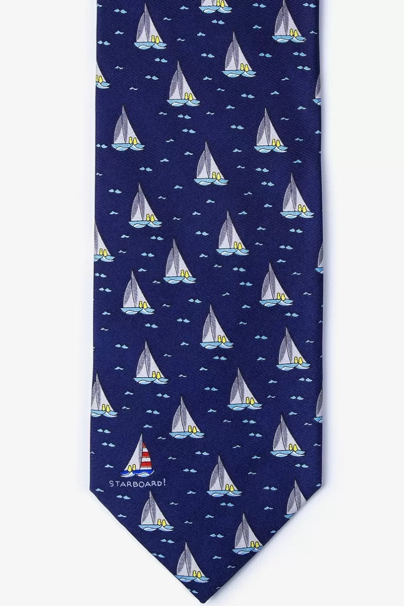 Ties Starboard Navy Blue Tie Best Sale