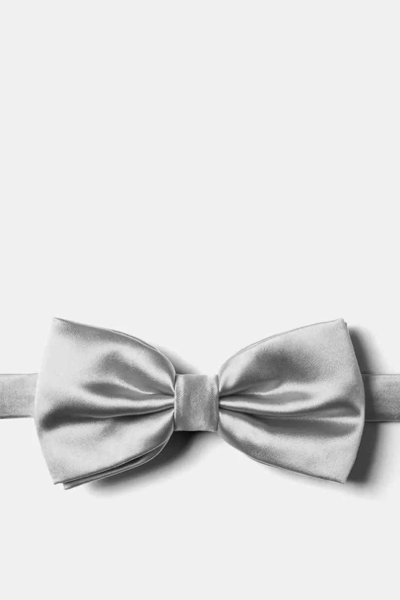 Ties Sterling Silver Pre-Tied Bow Tie SterlingSilver Sale