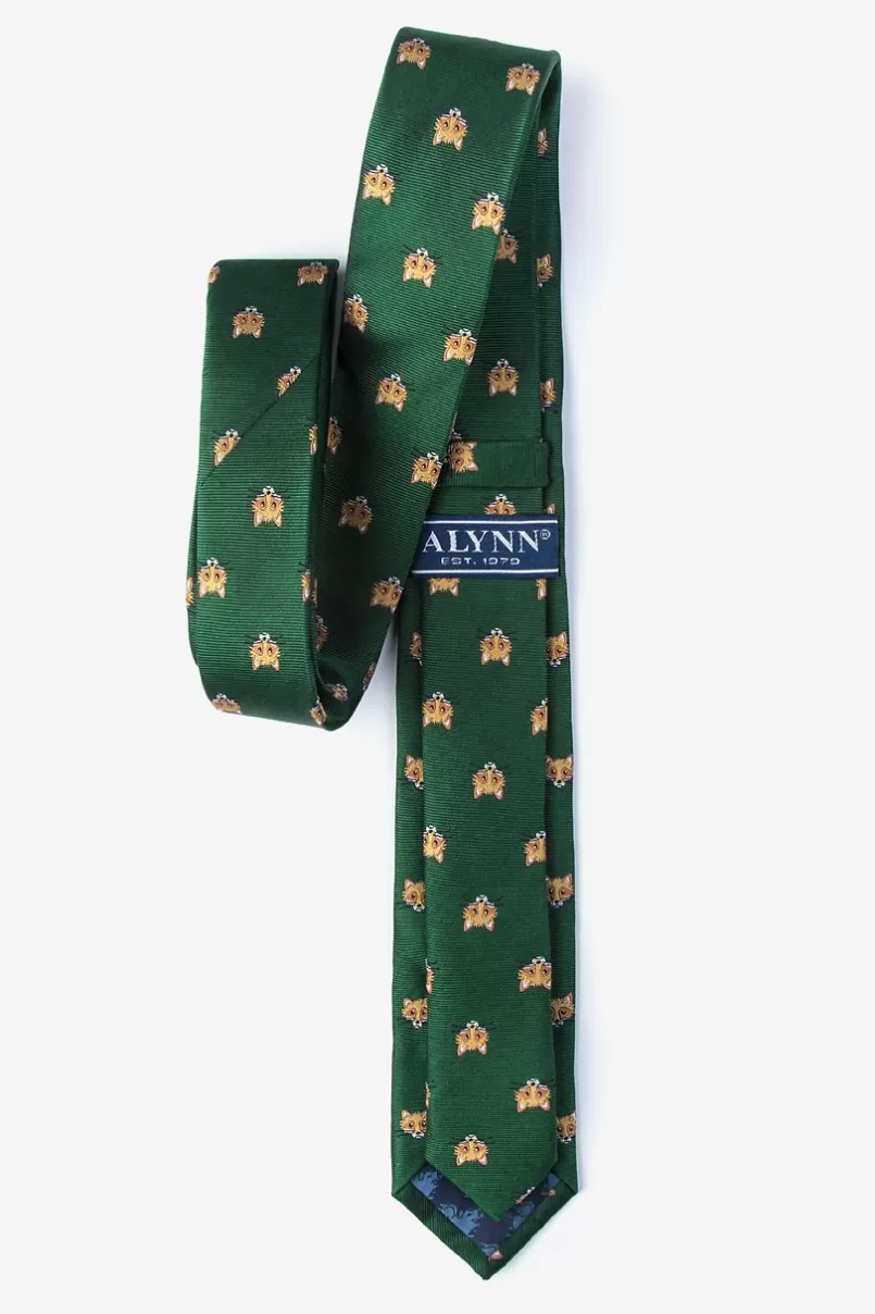 Ties Stone Cold Fox Green Skinny Tie Best Sale