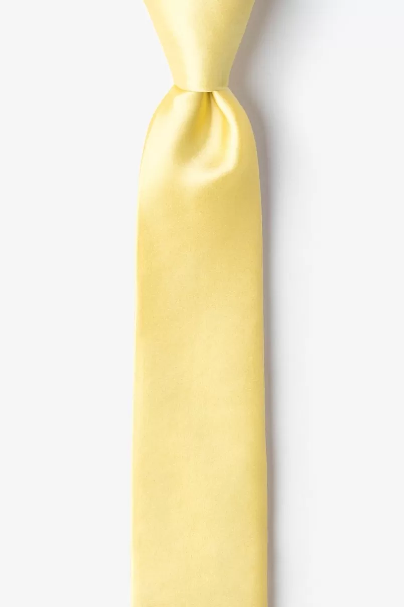 Ties Sunshine Yellow 2" Skinny Tie SunshineYellow Discount