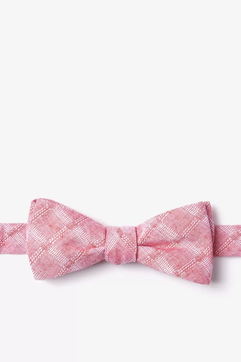 Ties Tacoma Skinny Bow Tie Red New