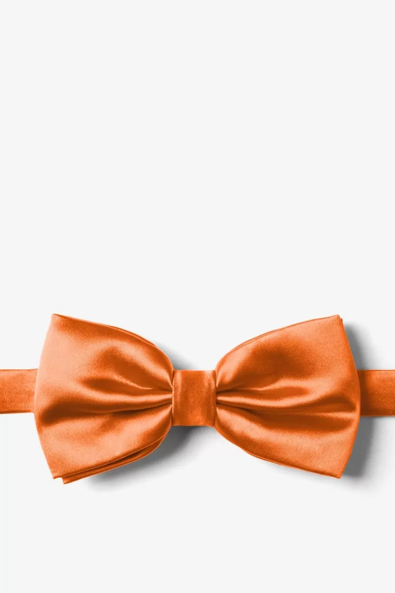 Ties Tangerine Pre-Tied Bow Tie Outlet