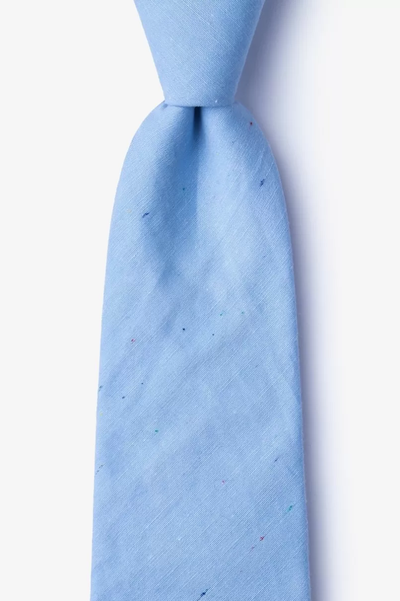 Ties Teague Light Blue Extra Long Tie LightBlue New