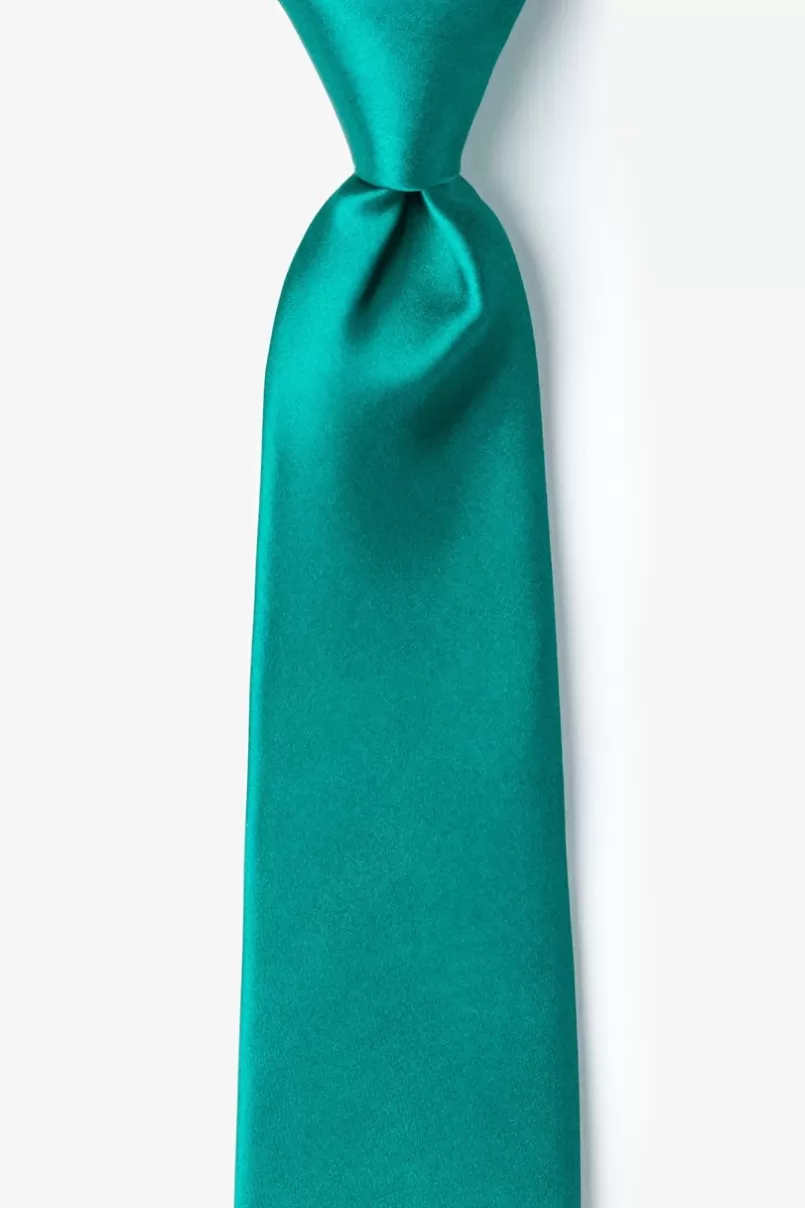 Ties Skinny Tie Teal New