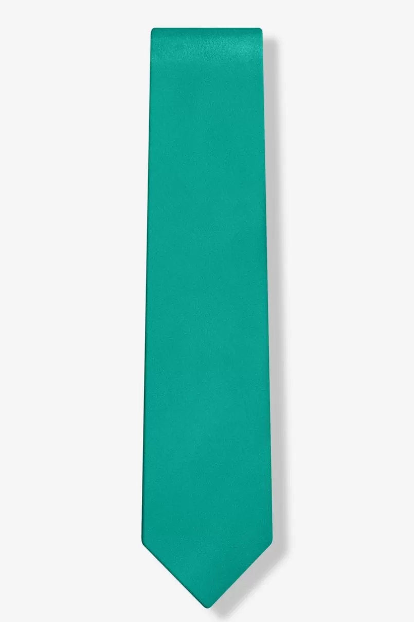 Ties Skinny Tie Teal New