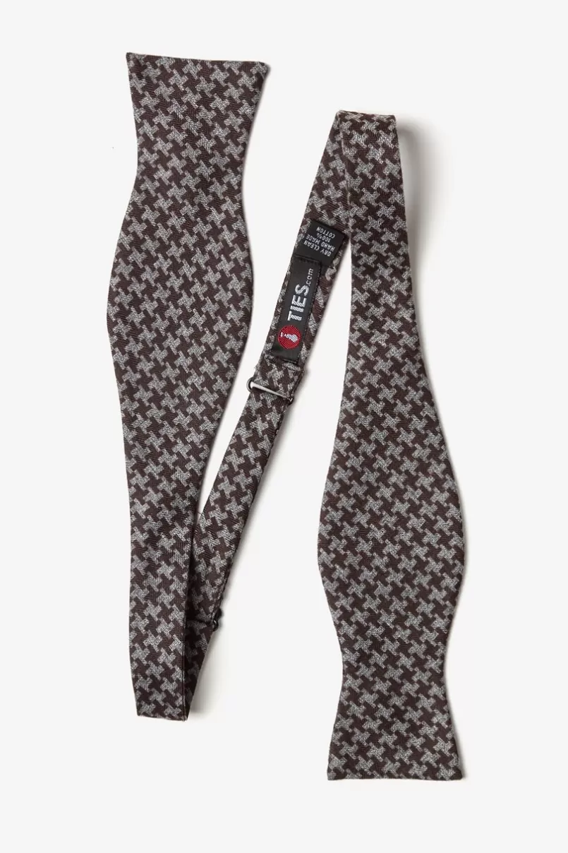 Ties Tempe Self-Tie Bow Tie Brown Sale