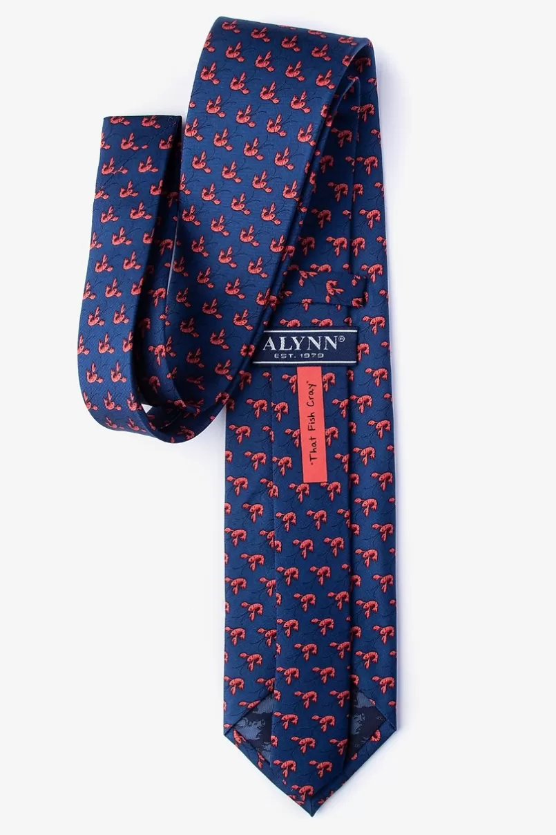 Ties That Fish Cray Navy Blue Tie NavyBlue Online