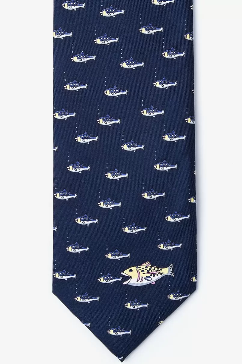 Ties That's Life Navy Blue Tie Online