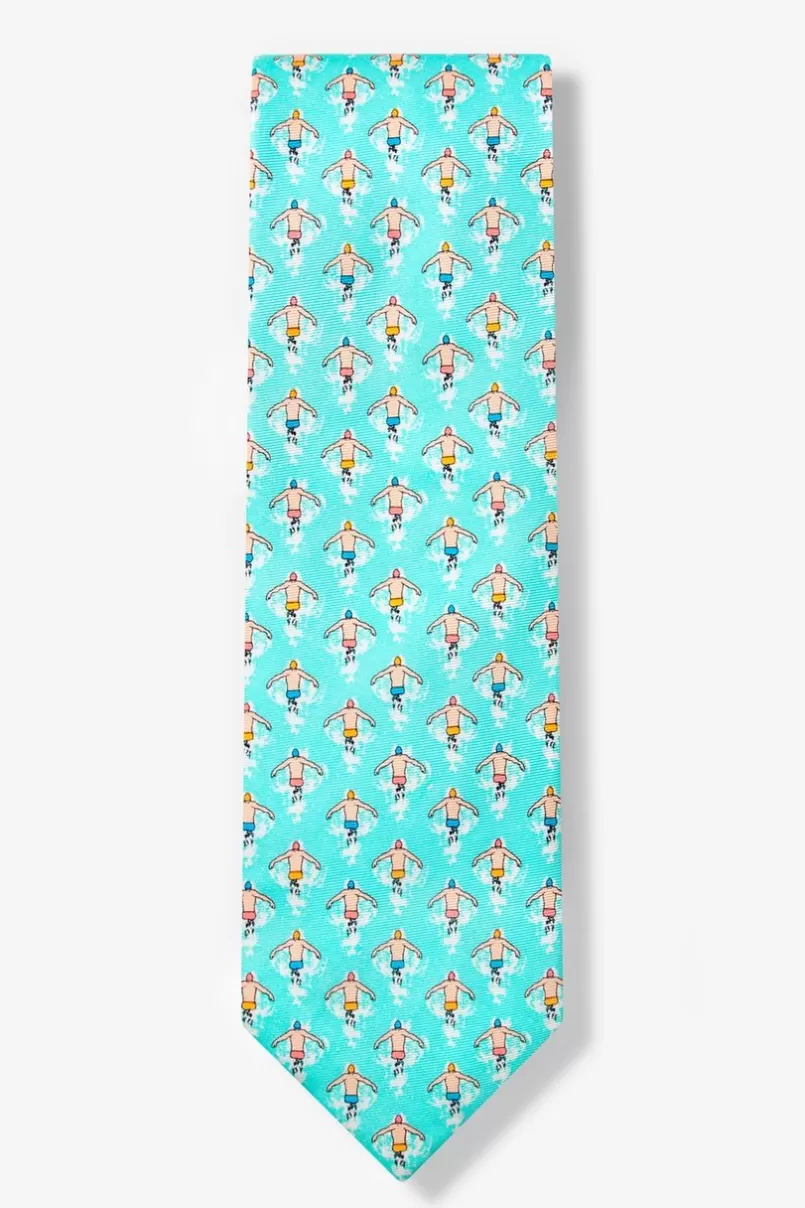 Ties The Butterfly Effect Aqua Tie Cheap