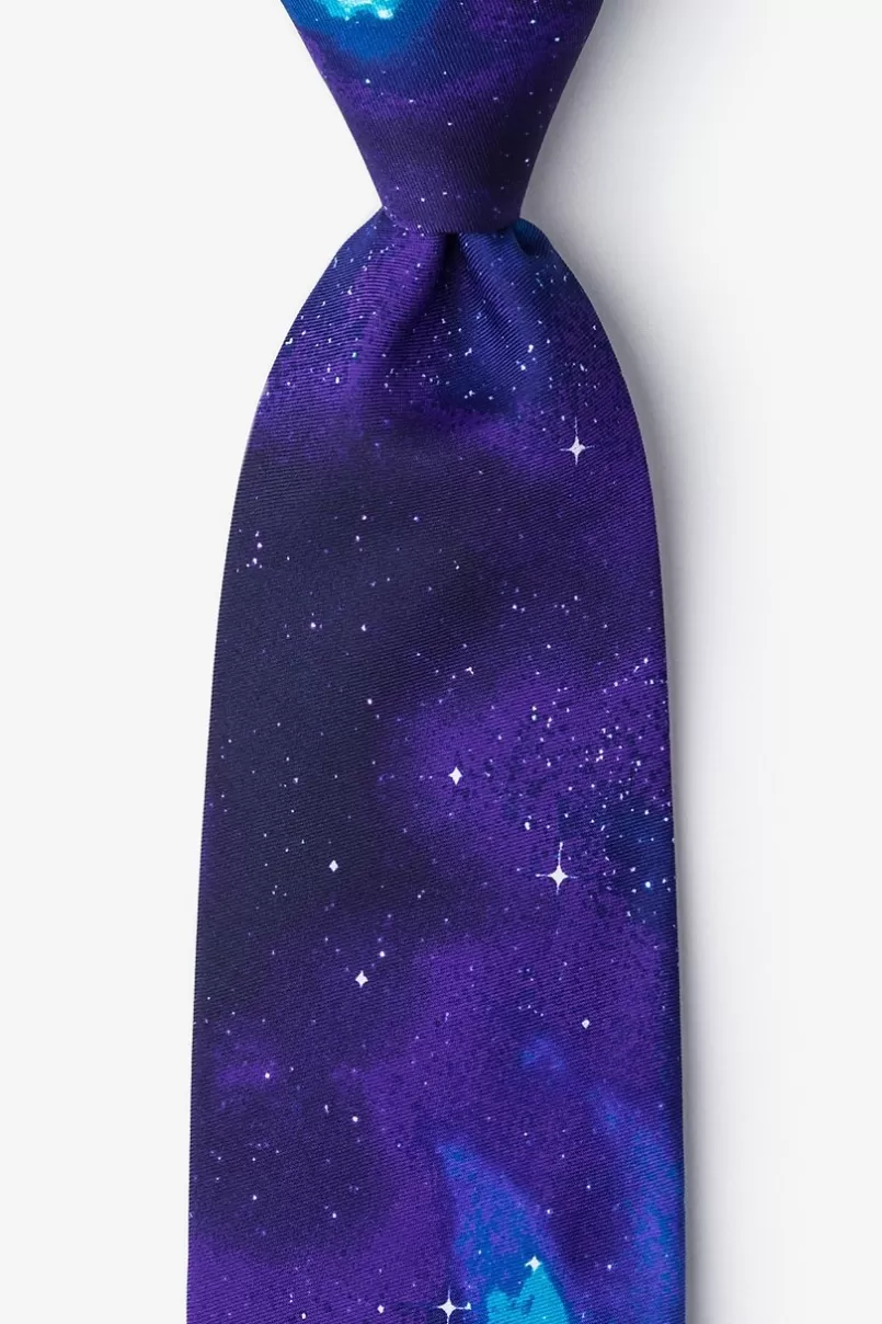 Ties The Cosmos Purple Extra Long Tie Best