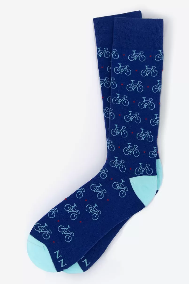 Ties The Cycle Of Life Sock Blue Discount