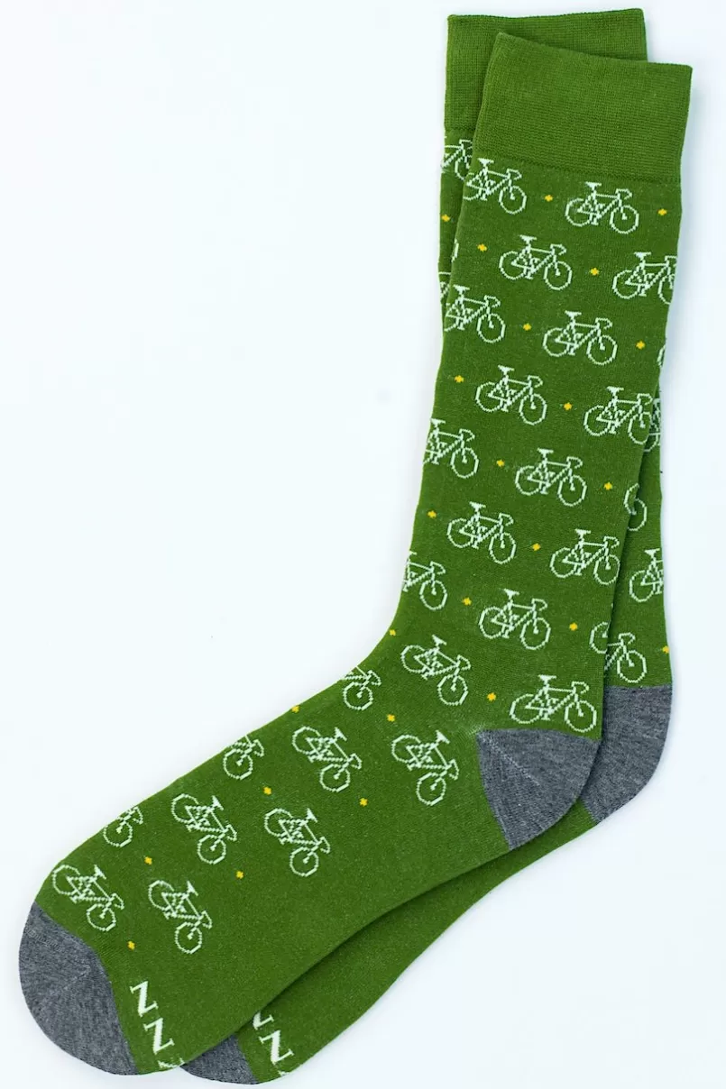 Ties The Cycle Of Life Sock Green Shop