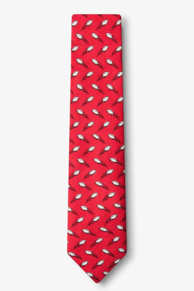 Ties The Perfect Spiral Skinny Tie Red Shop