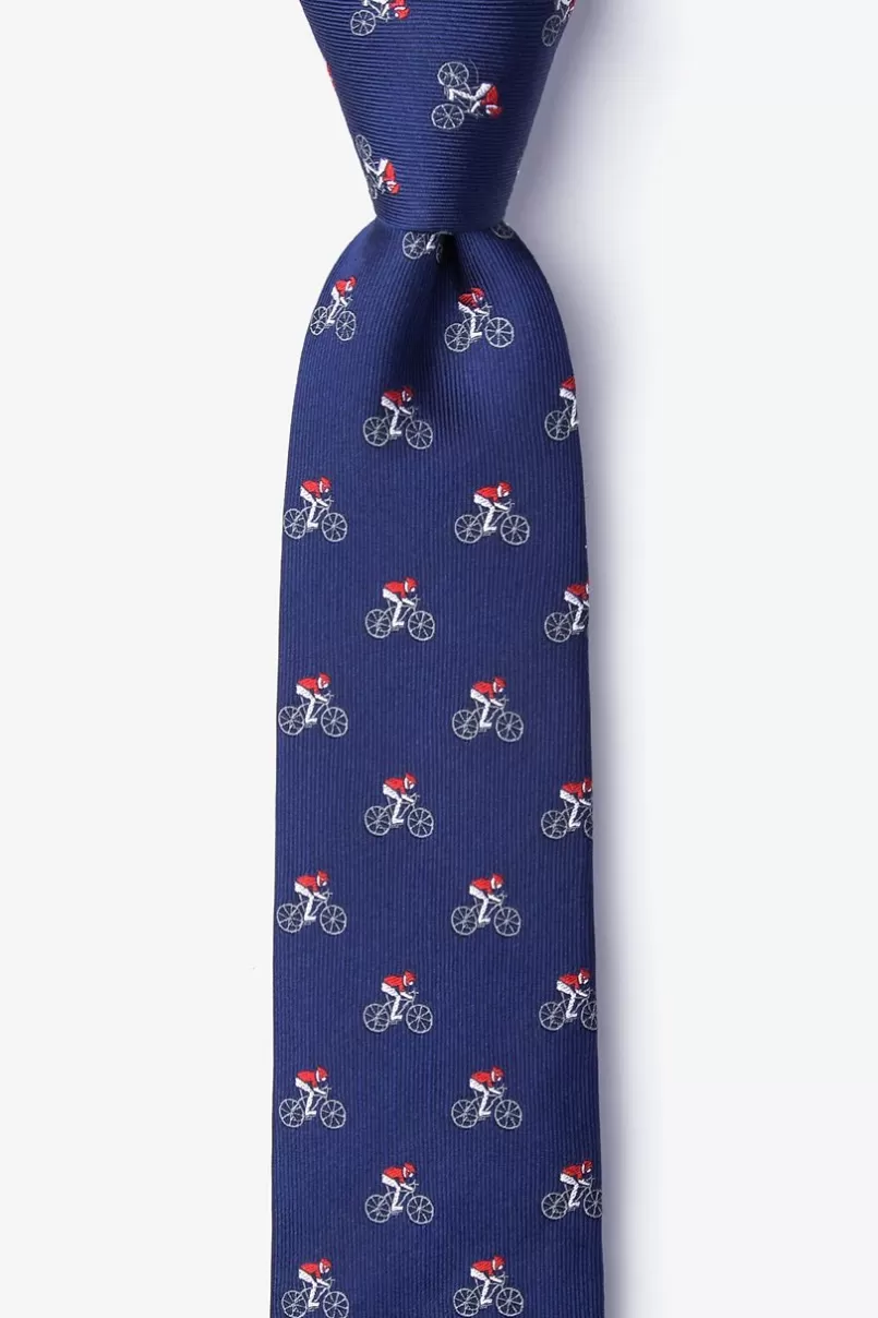 Ties The Spin Cycle Navy Blue Skinny Tie NavyBlue Sale