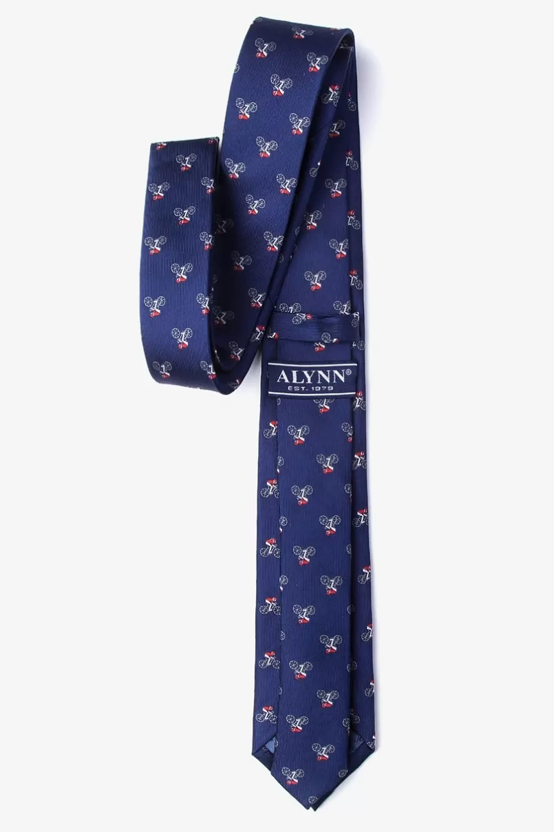 Ties The Spin Cycle Navy Blue Skinny Tie NavyBlue Sale