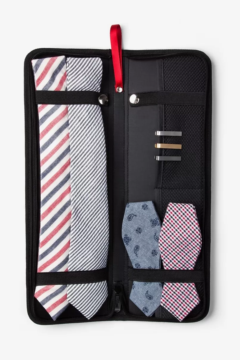 Ties Tie & Accessory Travel Black Tie Case Online