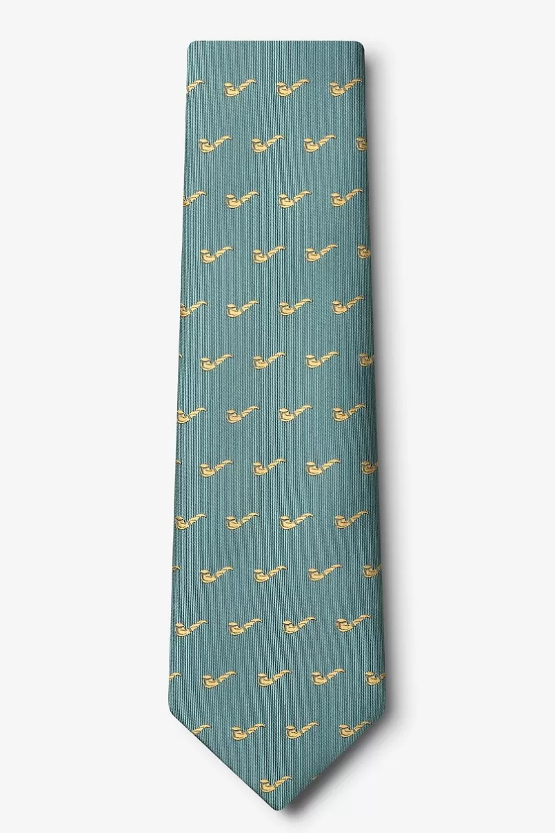 Ties Tobacco Pipes Extra Long Tie Green Shop