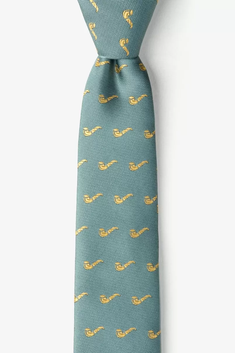 Ties Tobacco Pipes Skinny Tie Green Store