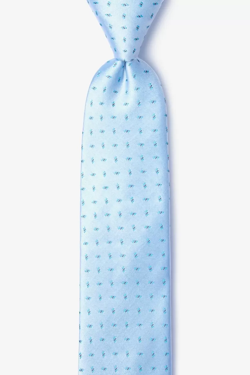 Ties Trinity Skinny Tie Turquoise Flash Sale