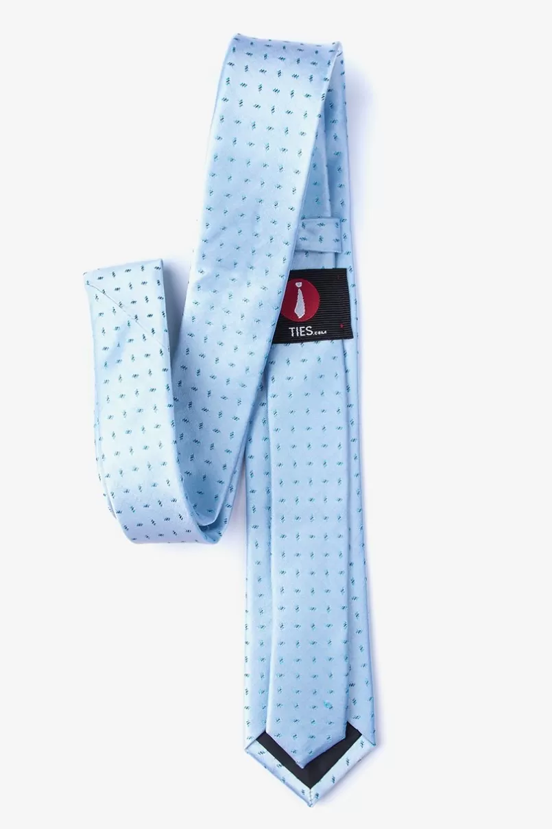 Ties Trinity Skinny Tie Turquoise Flash Sale