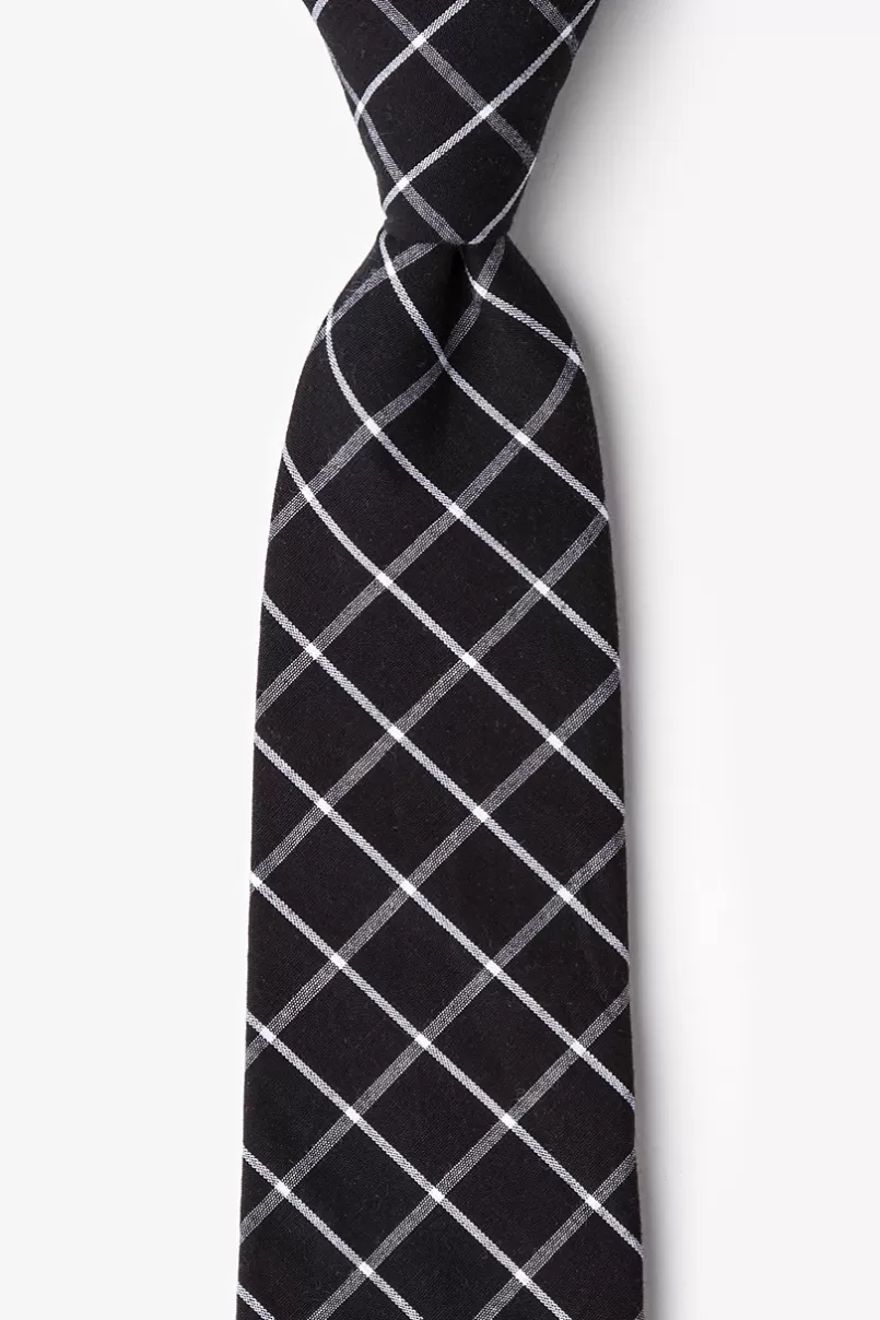 Ties Tucson Black Extra Long Tie Best Sale