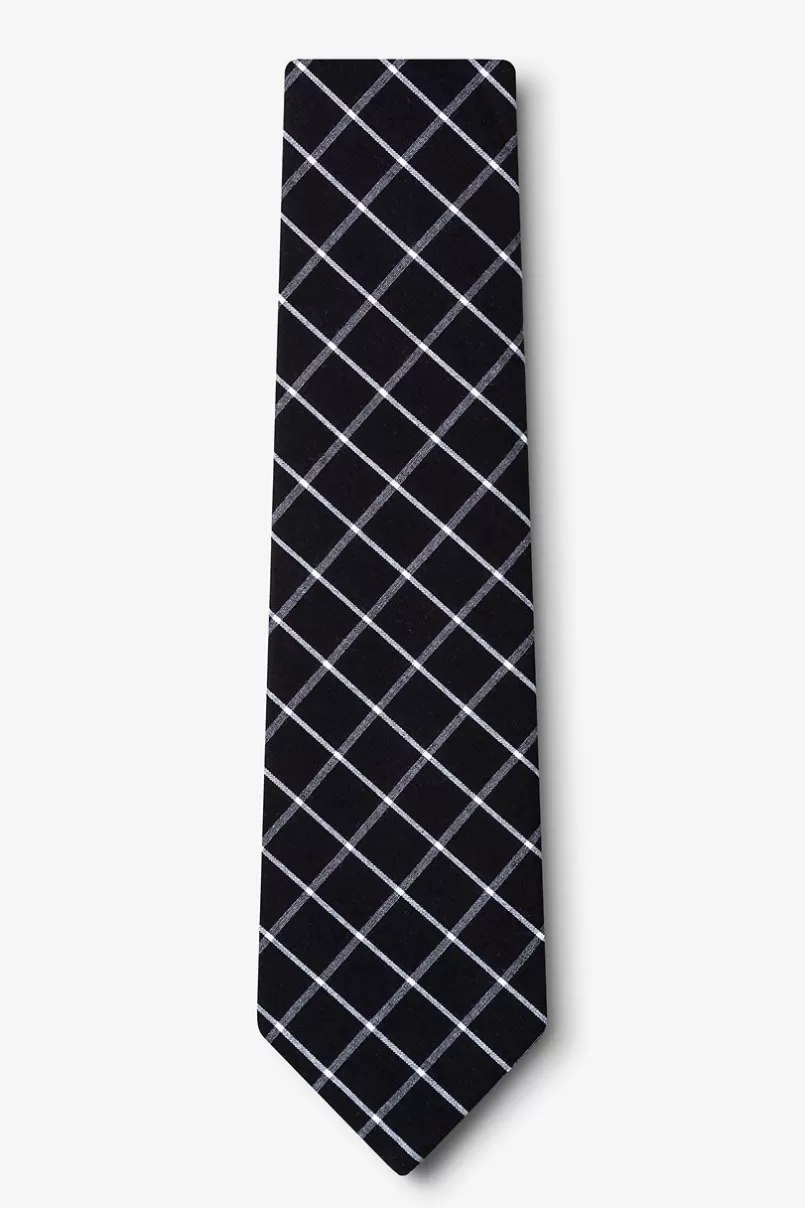 Ties Tucson Black Extra Long Tie Best Sale