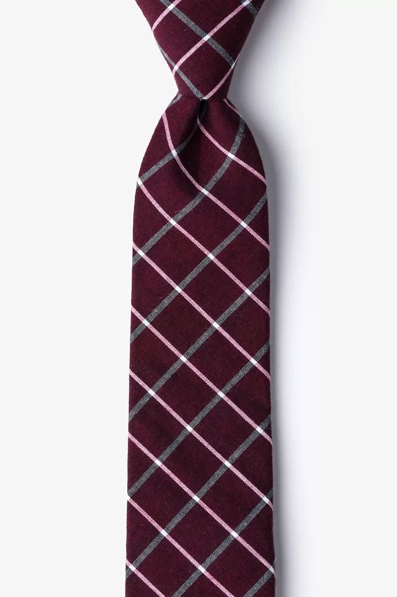 Ties Tucson Skinny Tie Red Clearance