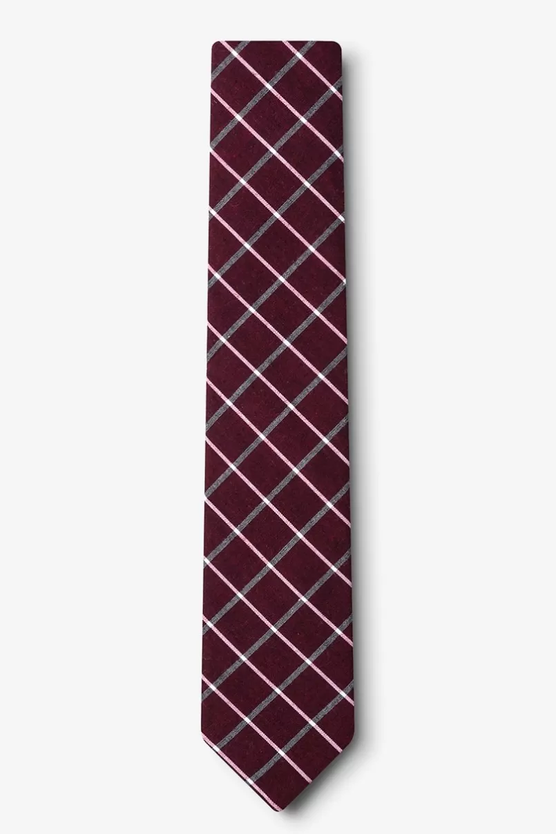 Ties Tucson Skinny Tie Red Clearance