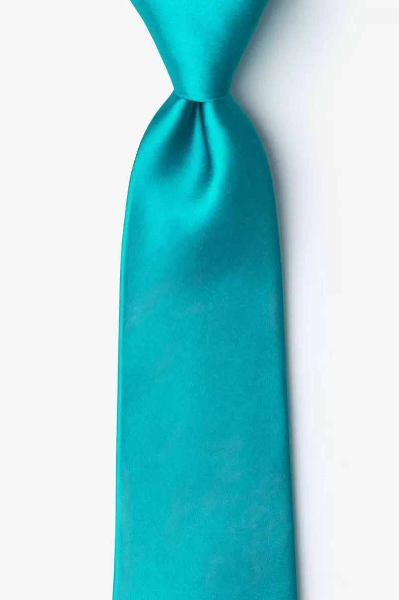 Ties Extra Long Tie Turquoise Outlet