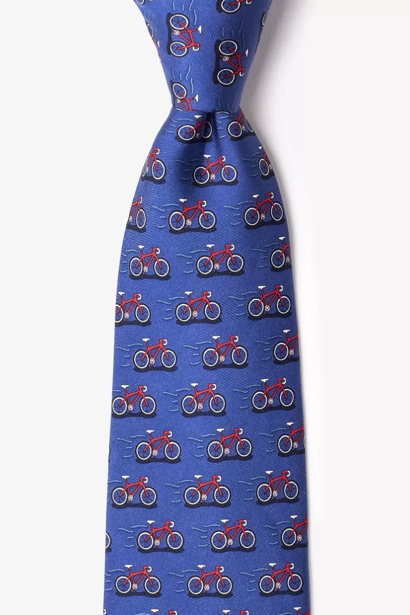 Ties Two Tire-d Navy Blue Tie Fashion