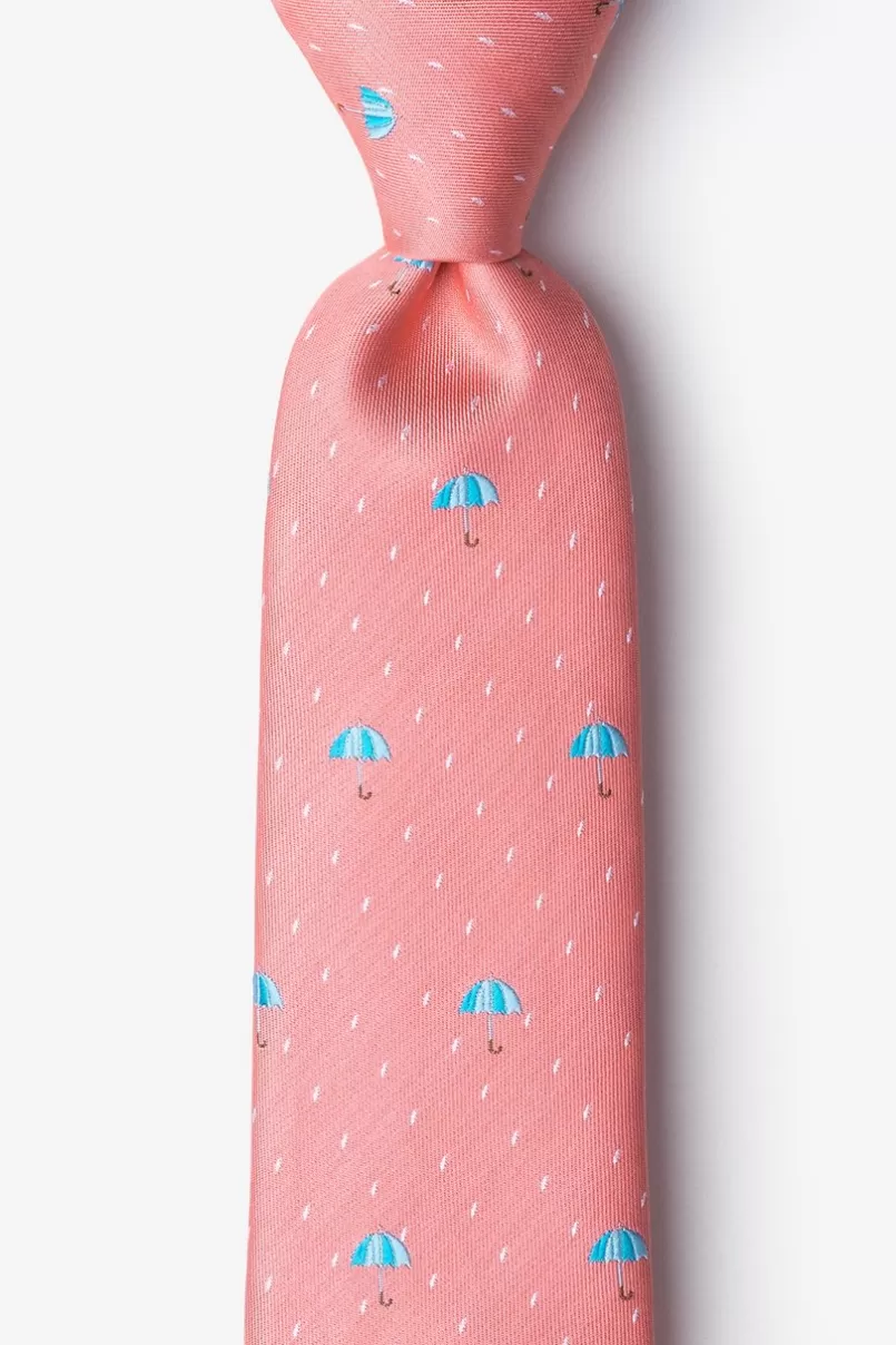 Ties Umbrellas Extra Long Tie Coral Flash Sale