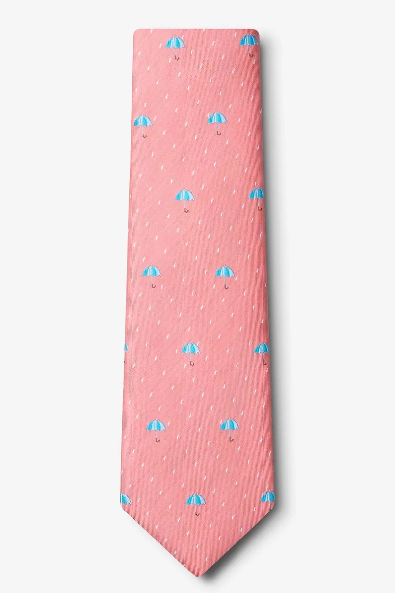 Ties Umbrellas Extra Long Tie Coral Flash Sale